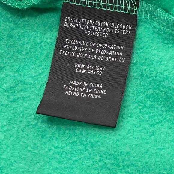 Mad Engine St Patrick’s Day Zip-Up Hoodie Jacket Size Youth XS - Picture 4 of 4